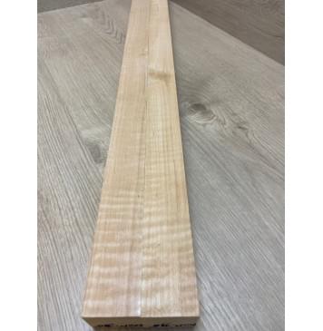 Ольха заготовка для переклеенного грифа электрогитары Радиал А Волна А 39х(40-40)х795 мм- из 2х частей-7