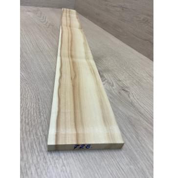 Клён Американский заготовка накладки для бас-гитары Радиал А 12х87-64х682 мм-2