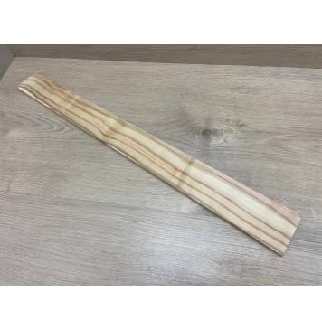 Клён Американский заготовка накладки для бас-гитары Радиал АА 9.5х77-60х683 мм-0