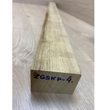 Корина Чёрная заготовка для переклеенного сквозного грифа гитары Радиал АА 48х68х1090 мм-5