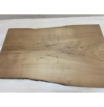 Клён Волнистый Печёный 180гр заготовка на топ Смешанный АА Волна А 14х158-185х605 мм - 2 шт (книжкой)-11