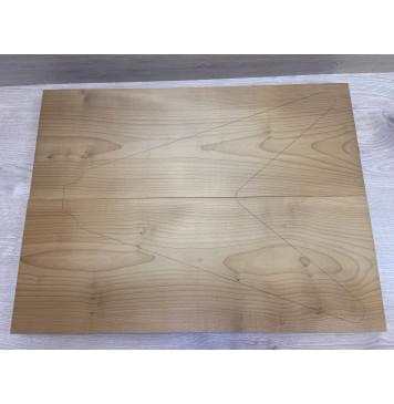 Клён Печёный 180 гр заготовка корпуса Тангент А 38,5х235х630 2 шт-0