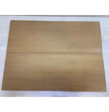 Клён Белый Печёный 180 гр заготовка на топ Радиал АА 17х230х620 мм 2 шт книжкой-0