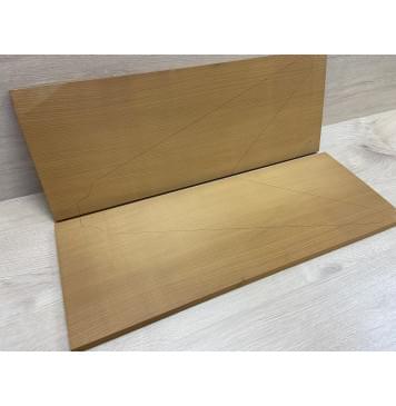 Клён Белый Печёный 180 гр заготовка на топ Радиал АА 17х230х620 мм 2 шт книжкой-3