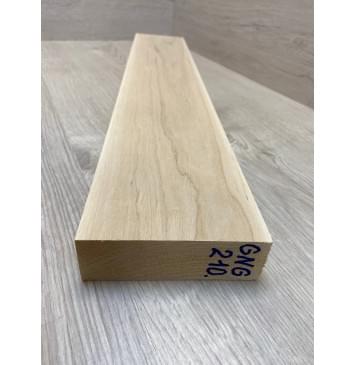 Ольха заготовка грифа для безголовой гитары Тангент ААА 36,3х113х645 мм-1