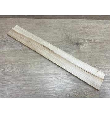 Клён Чёрный заготовка накладки для электрогитары РадиалА 10,5х85х580 мм-0