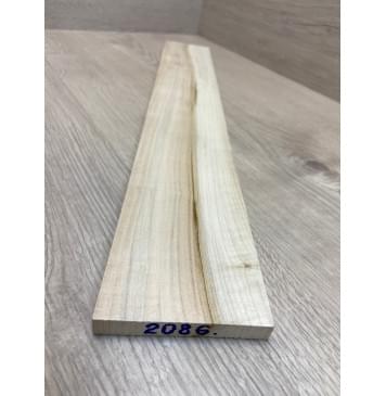 Клён Чёрный заготовка накладки для электрогитары РадиалА 10,5х85х580 мм-8