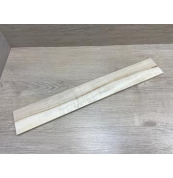 Клён Чёрный заготовка накладки для электрогитары РадиалА 10,5х85х580 мм-7