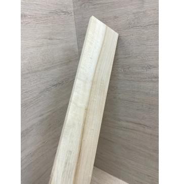 Клён Чёрный заготовка накладки для электрогитары РадиалА 10,5х85х580 мм-3