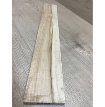 Клён Чёрный заготовка накладки для электрогитары Радиал А 10х85х580 мм-6