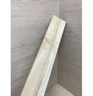 Клён Чёрный заготовка накладки для электрогитары Радиал А 10х85х580 мм-3