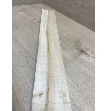 Клён Чёрный заготовка накладки для электрогитары Радиал А 11х85х580 мм-6