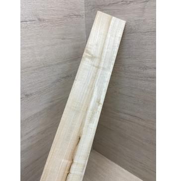 Клён Чёрный заготовка накладки для электрогитары Радиал А 11х85х580 мм-4