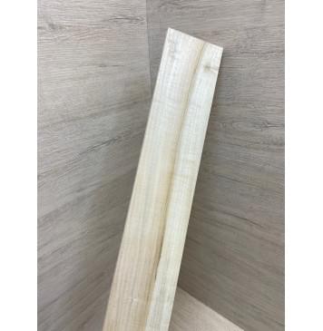 Клён Чёрный заготовка накладки для электрогитары Радиал А 11х85х580 мм-2