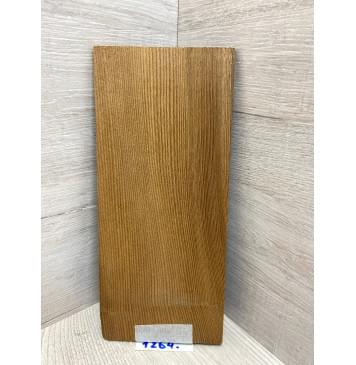 Ясень Печёный 180 гр заготовка накладки на головку грифа Радиал АА 6х102х225 мм-2