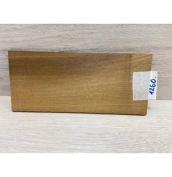 Ясень Печёный 180 гр заготовка накладки на головку грифа РадиалАА 5х102х225 мм-0