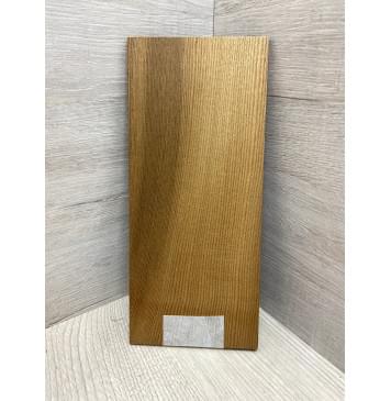 Ясень Печёный 180 гр заготовка накладки на головку грифа РадиалАА 5х102х225 мм-1