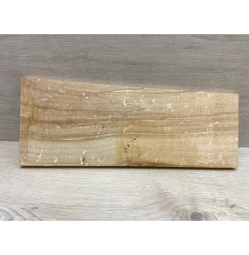 Клён Американский Spalted заготовка на топ Смешанный АА 18х160-192х455 мм (1шт под распил) Уценка-гнилостные поражения древесины,под стабилизацию или работу с порозаполнителями-6