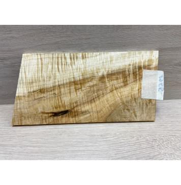 Клён Чёрный Явор, Волнистый заготовка накладки на головку грифа Смешанный А Волна АА 5.5х116х210-230 мм-5