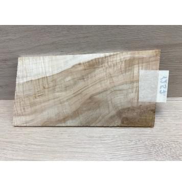 Клён Чёрный Явор, Волнистый заготовка накладки на головку грифа Смешанный АА Волна АА 5х116х210-230 мм-4