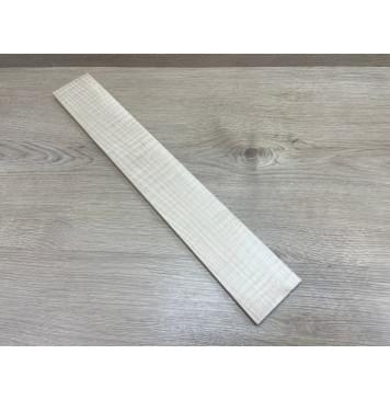 Клён Белый Явор, Волнистый заготовка накладки для электрогитары Смешанный ААА Волна АА 11.5х78х525 мм-4