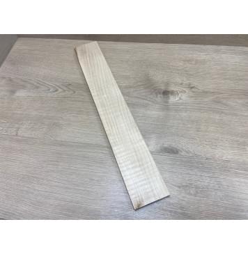 Клён Белый Явор, Волнистый заготовка накладки для электрогитары Смешанный ААА Волна АА 11.5х78х525 мм-5