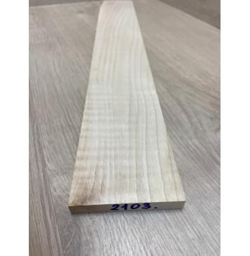 Клён Белый Явор, Волнистый заготовка накладки для электрогитары Смешанный ААА Волна АА 11.5х78х525 мм-3