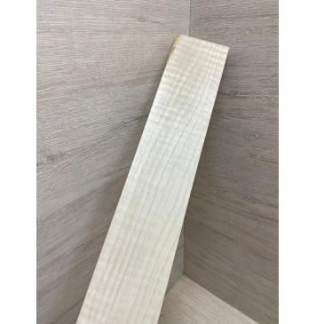 Клён Белый Явор, Волнистый заготовка накладки для электрогитары Смешанный ААА Волна АА 11.5х78х525 мм-2