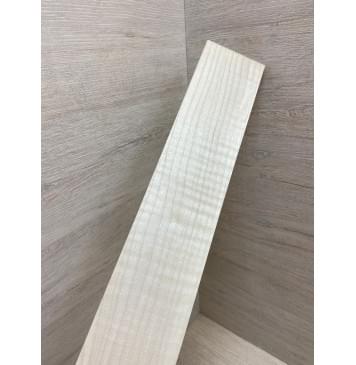 Клён Белый Явор, Волнистый заготовка накладки для электрогитары Смешанный ААА Волна АА 11.5х78х525 мм-11