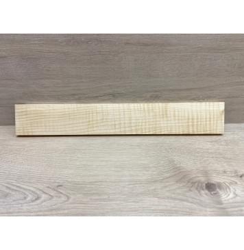 Клён Белый Явор, Волнистый заготовка накладки для электрогитары Смешанный ААА Волна АА 11.5х78х525 мм-9