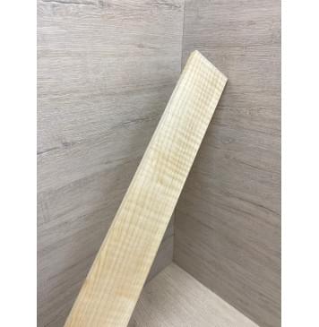 Клён Белый Явор, Волнистый заготовка накладки для электрогитары Смешанный ААА Волна АА 11.5х78х525 мм-8