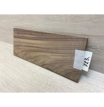 Орех Американский заготовка накладки на головку грифа Смешанный ААА 7х112х275 мм-1