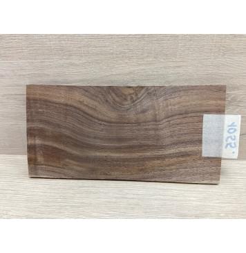 Орех Американский заготовка накладки на головку грифа Смешанный АА 6х110х220 мм-3