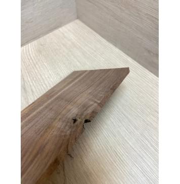 Орех Американский заготовка накладки на головку грифа Смешанный АА 6х110х220 мм-5