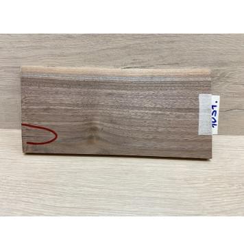 Орех Американский Заболонь заготовка накладки на головку грифа Радиал АА 10х103х220 мм-0