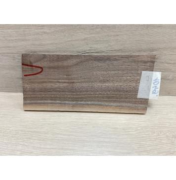 Орех Американский Заболонь заготовка накладки на головку грифа Смешанный ААА 6х103х220 мм-6