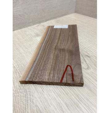 Орех Американский Заболонь заготовка накладки на головку грифа Смешанный ААА 6х103х220 мм-8