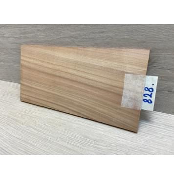 Вишня заготовка накладки на головку грифа Радиал АА 6х112х225 мм-4