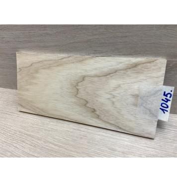 Ясень Белый заготовка накладки на головку грифа Тангент ААА 6х107х230 мм-5