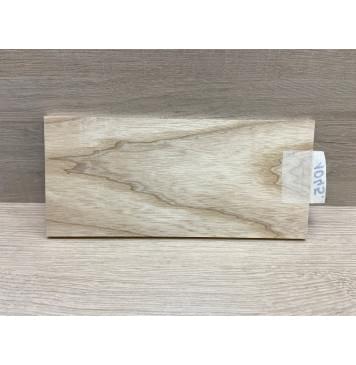 Ясень Белый заготовка накладки на головку грифа Тангент ААА 6х107х230 мм-4