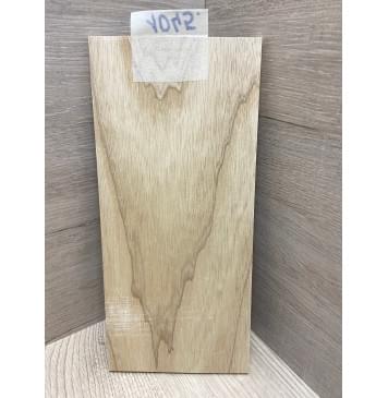 Ясень Белый заготовка накладки на головку грифа Тангент ААА 6х107х230 мм-3