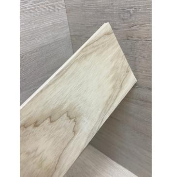 Ясень Белый заготовка накладки на головку грифа Тангент ААА 6х107х230 мм-1