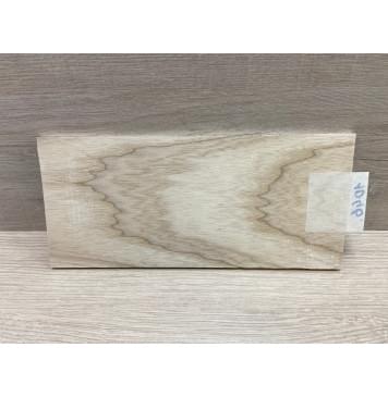 Ясень Белый заготовка накладки на головку грифа Тангент ААА 6х107х230 мм-5