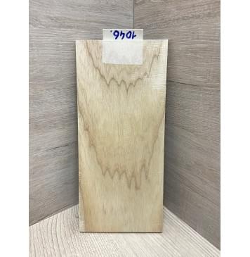 Ясень Белый заготовка накладки на головку грифа Тангент ААА 6х107х230 мм-1