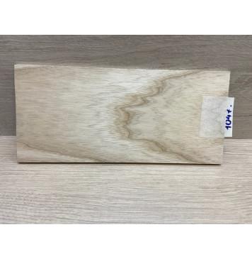 Ясень Белый заготовка накладки на головку грифа Тангент ААА 6х107х230 мм-0