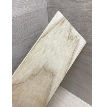 Ясень Белый заготовка накладки на головку грифа Тангент ААА 6х107х230 мм-2