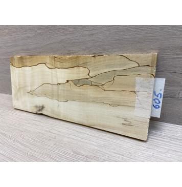 Клён Американский Spalted заготовка накладки на головку грифа Смешанный АА 8х100х245 мм-6