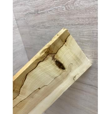 Клён Американский Spalted заготовка накладки на головку грифа Смешанный АА 8х100х245 мм-2