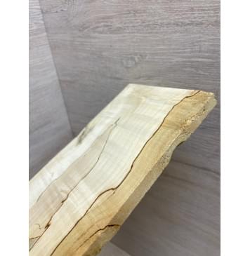 Клён Американский Spalted заготовка накладки на головку грифа Смешанный АА 8х100х245 мм-1