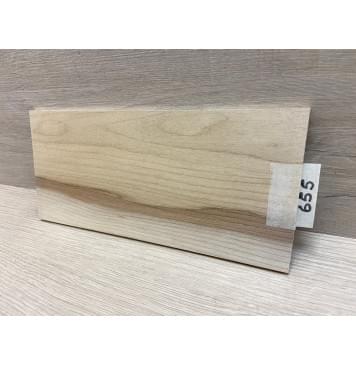 Клён Чёрный заготовка накладки на головку грифа Смешанный ААА 7х119х255 мм-6